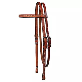 Circle Y 5/8in Spot Accents Browband Headstall