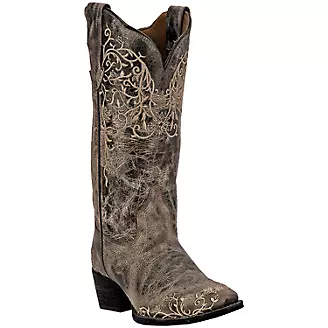 Laredo Ladies Jasmine Snip Toe Taupe Boots