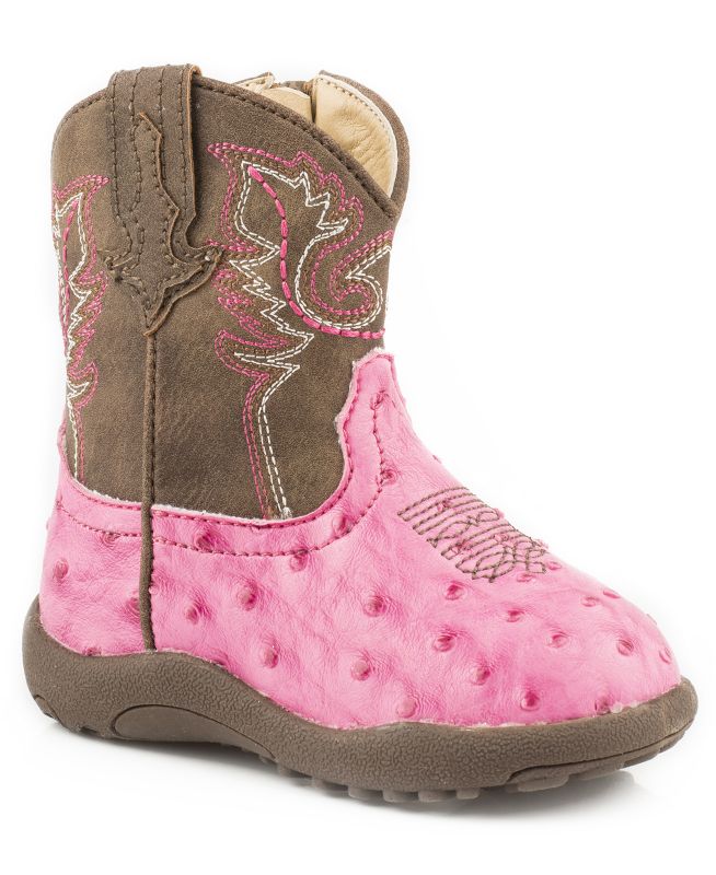 infant pink boots