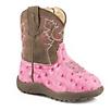 Roper Cowbabies Annabell Infant Pink Boots