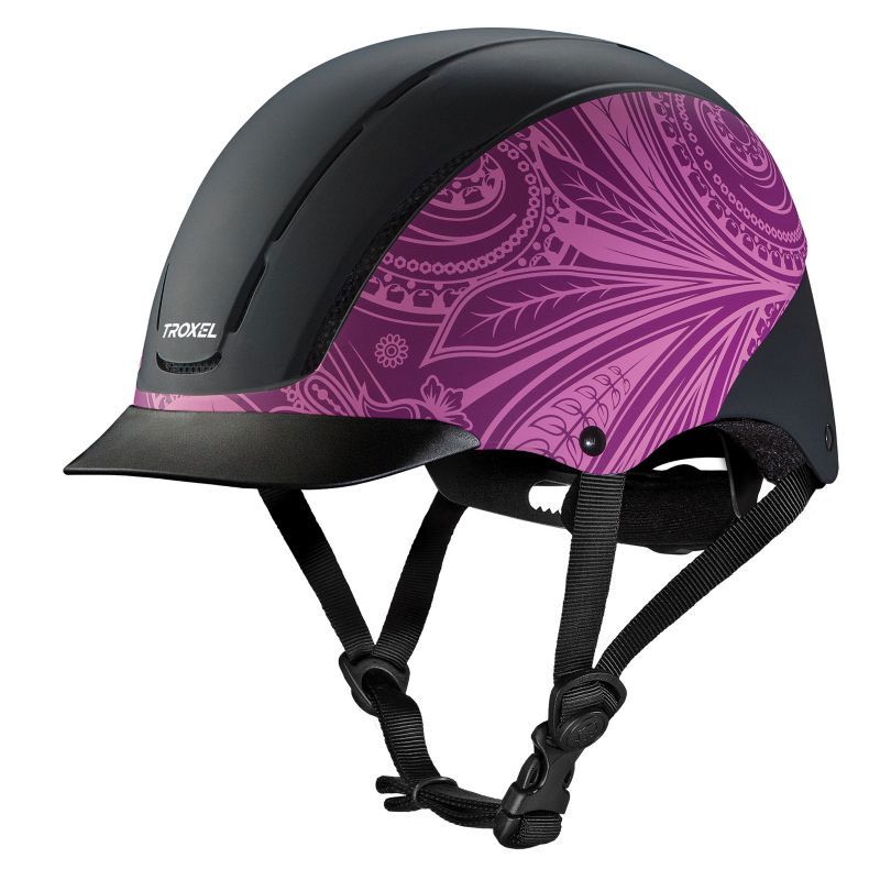 Troxel Spirit Schooling Helmet S Purple Boho