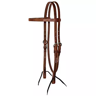 Reinsman Harness 5/8in Sing Ply Browband Headstall