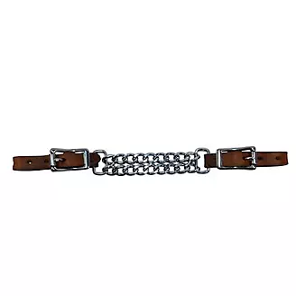 Circle Y Harness 4in Double Flat Curb Chain