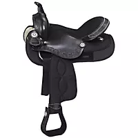 Tough1 Leather Mule 4 Point Breast Collar - StateLineTack.com