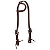 Weaver Working Tack Floral Sliding Ear Headstall