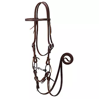 Weaver Working Tack Ring Snaffle Bridle
