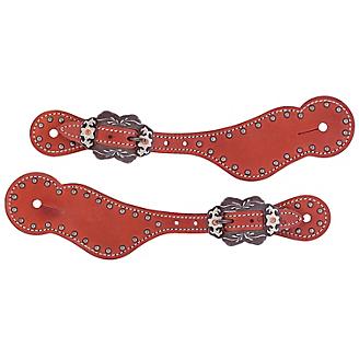 Weaver Ladies Spotted Spur Straps
