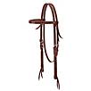 Weaver Turq Cross Carved Chestnut Brow Headstall