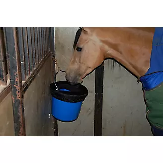 Faulks 90L Multi Tub Horse Feed Rectangular Bucket Equine Stable Water  Trough