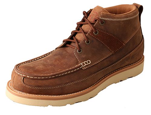 Twisted X Mens Oiled Saddle Casual Work 