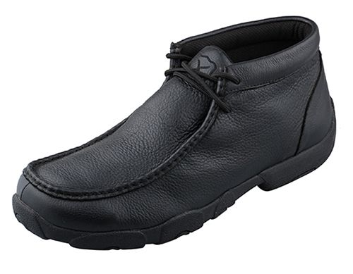 black driving moccasins