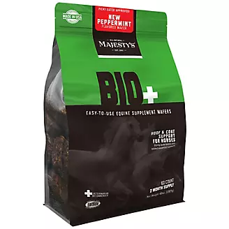 Majesty's Bio Plus Hoof Peppermint Flavored Wafers