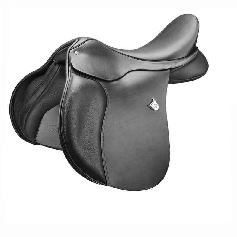 BAPCRVHXXXCBL44 Bates All Purpose Saddle w. Heritage Leather 17.5 sku BAPCRVHXXXCBL44