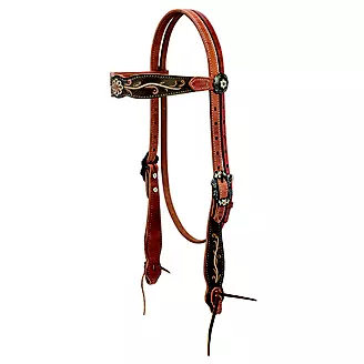 Weaver Country Charm Browband Headstall