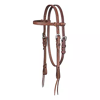 Tough1 Mini Harness Browband Headstall w/Tie