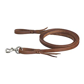Tough1 5/8inx7 1/2ft Harness Leather Roping Rein