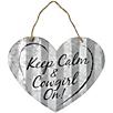 Heart Shaped Metal Sign