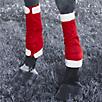 Holiday Santa 4 Piece Leg Wraps