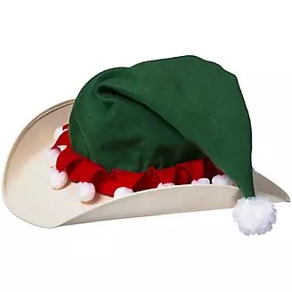 Holiday Elf Hat Helmet Cover