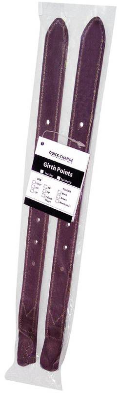 ECAQCGPLXXCBR13 Quick-Change Leather Girth Points 13 Classic Brown sku ECAQCGPLXXCBR13