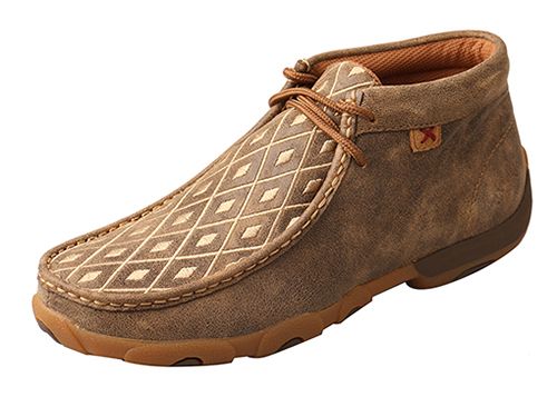 twisted x women's diamond driving moc shoes