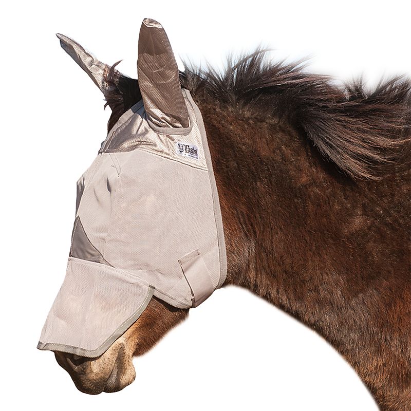 Cashel Crusader Fly Mask – Standard with Ears – Pink – Cedar Lodge