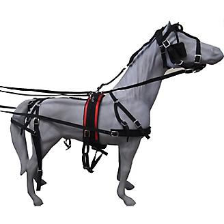 Nylon Complete Set Driving Cart Harness Mini Miniature Horse w/ Storage Bag 