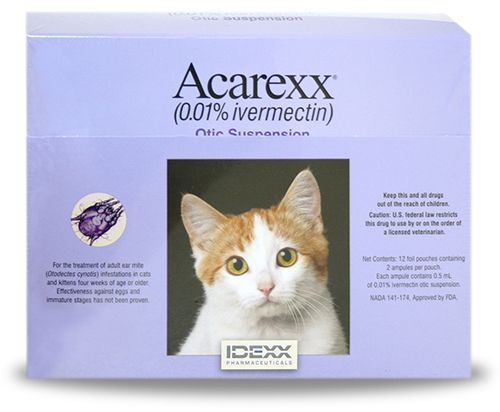 Acarexx Otic Suspension 12 Pack