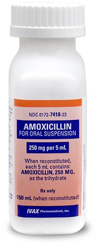 Amoxicillin Oral 250mg Suspension 150ml