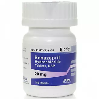 Benazepril 20mg Tablets 100 Count