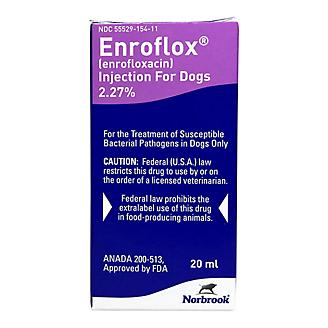 Enroflox Injection for dogs 2.27% 20ml