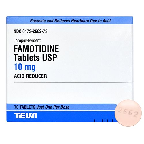 Famotidine Tablet 10mg 1 Count