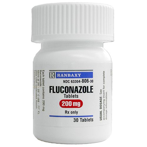 Fluconazole 200 mg Tablet 1 Count