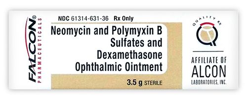 Neo Poly Dex Ophthalmic Ointment 1/8oz