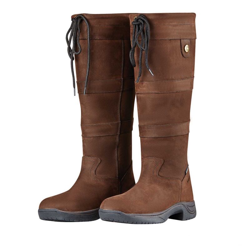 Dublin Ladies River Boots III 7 Chocolate -  Weatherbeeta USA Inc., 817394