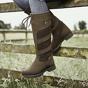 LADIES DUBLIN RIVER WATERPROOF BOOTS NORMAL OR WIDE CALF SIZE 4 £125 FREE PP 