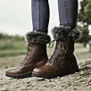 Dublin Ladies Bourne Red/Brown Boots