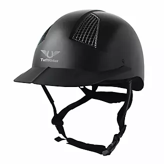 TuffRider Starter Carbon Fiber Grill Helmet