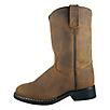 Smoky Mountain Kids Roper Brown Boots