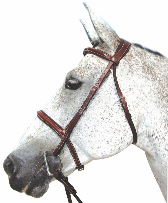 HDR Pro Mono Crown Padded Bridle Cob Black