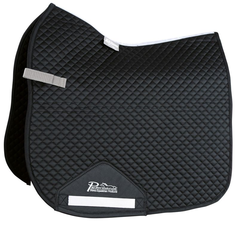 Shires Performance Suede Dressage Pad 17-18 Blk