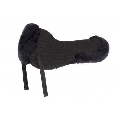 Shires High Wither Fleece Half Pad Black