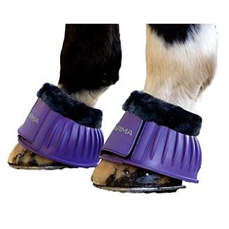 Shires Equestrian Equine Horse Arma Overreach XX-Full Green Bell Boots 
