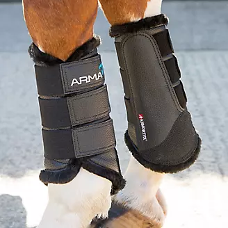 Shires ARMA Fur Lined Brushing Boots