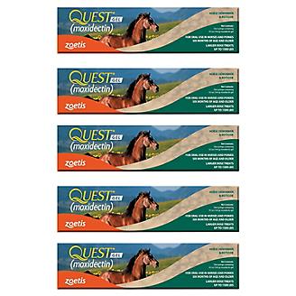 Quest 20mg Moxidectin Single Dose Wormer 5-Pack