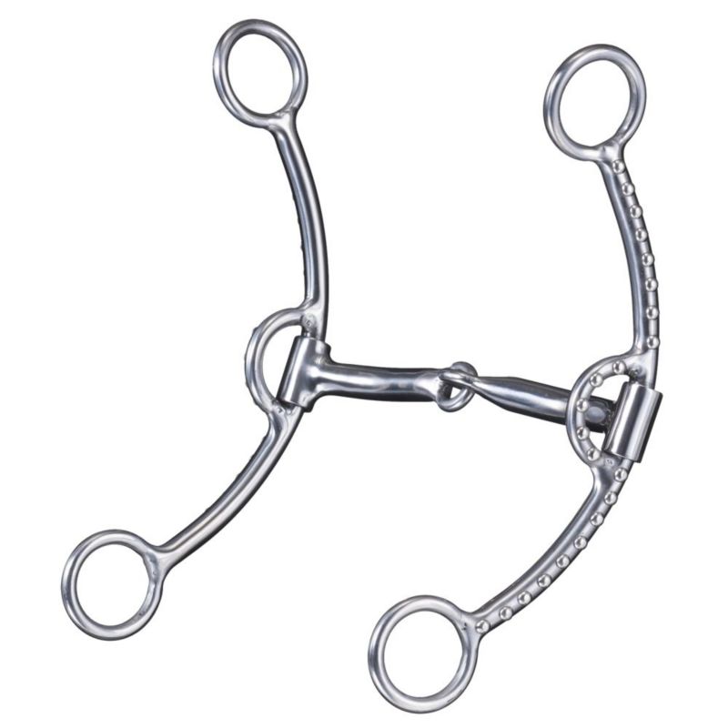 Tough1 5in Sweet Iron Snaffle Lifter Bit