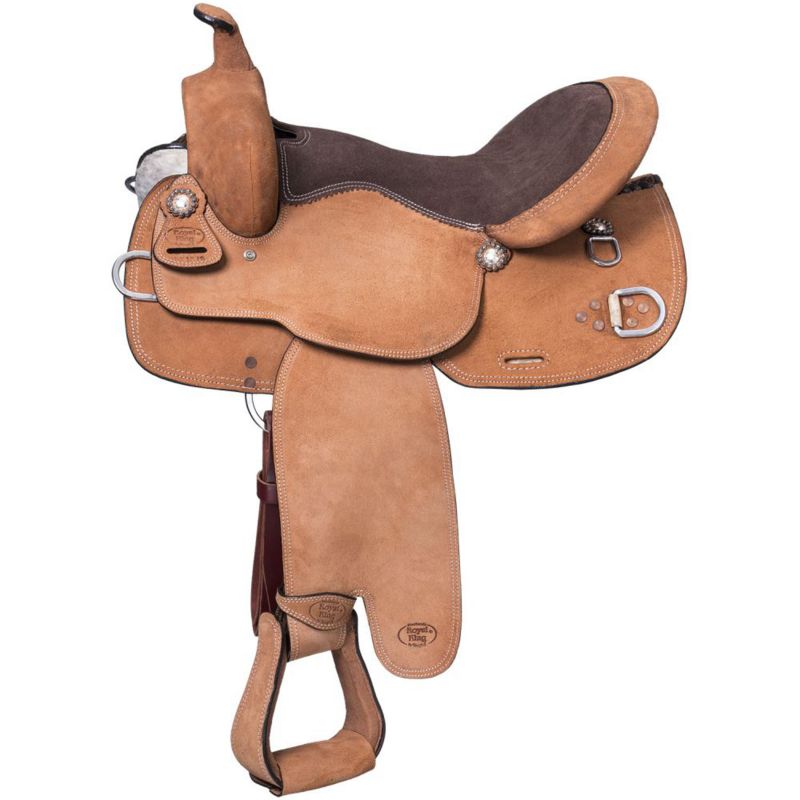 Tough1 Mule Roughout Training Saddle 15in