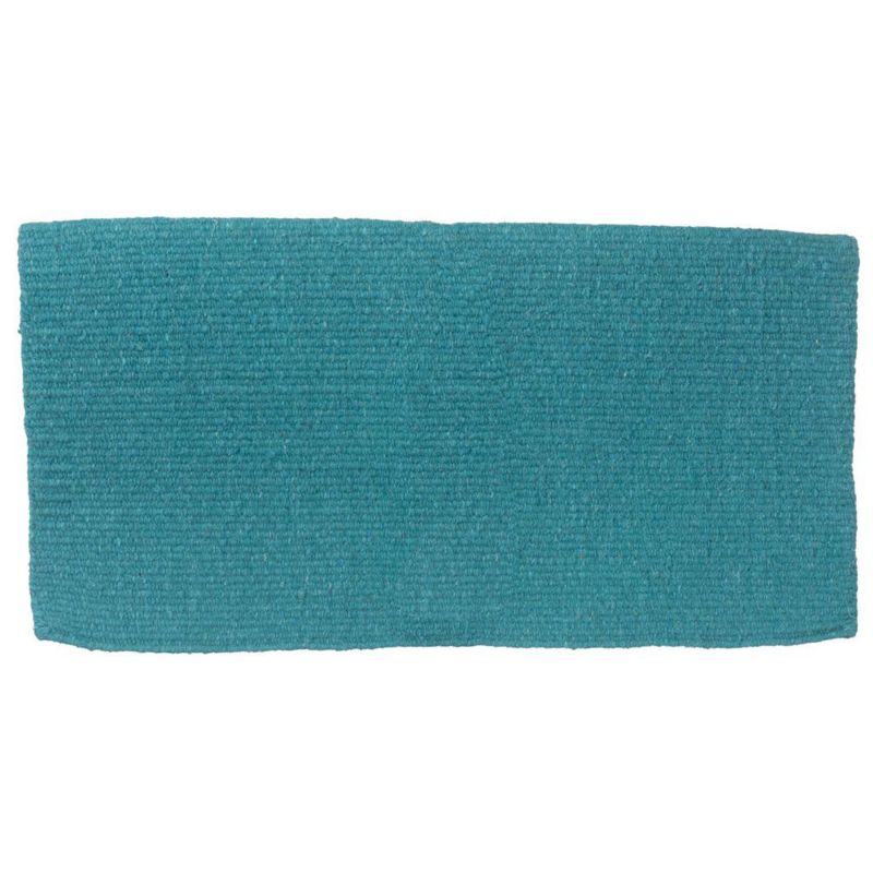 Tough1 Heavy Wool Blend Saddle Blanket Turquoise