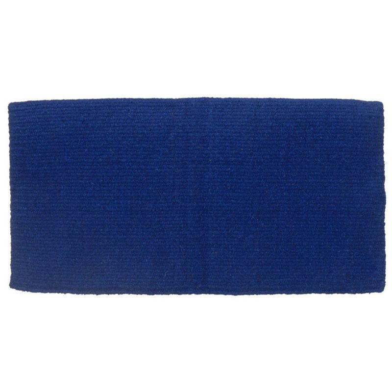 Tough1 Heavy Wool Blend Saddle Blanket Royal Blue