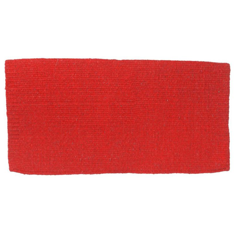 Tough1 Heavy Wool Blend Saddle Blanket Red